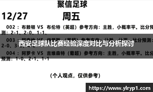 西安足球队比赛经验深度对比与分析探讨